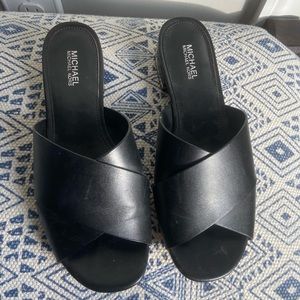 Michael Kors sandals. Leather. Size 7. EUC